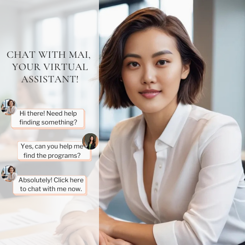 Picture of Mai AI Virtual Assistant at desk